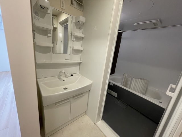 洗面設備　別部屋参考写真です