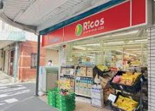 スーパー　リコス新井5丁目店（スーパー）まで463m