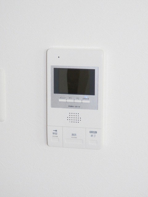 セキュリティ　モニター付きインターホンです♪