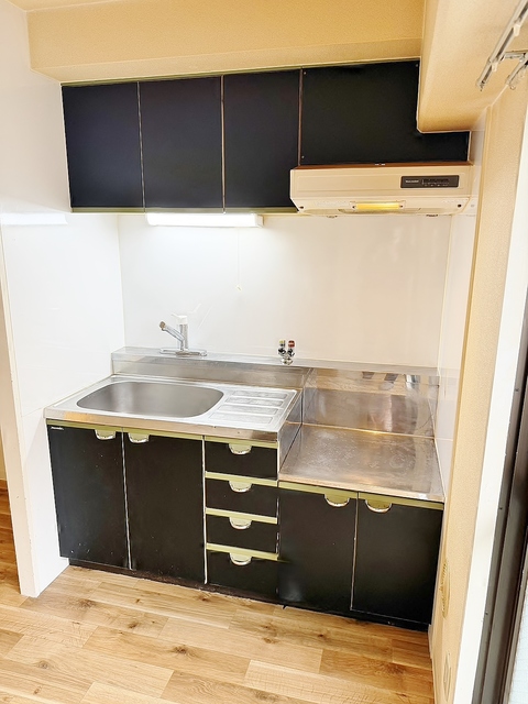 キッチン　２口ガス対応キッチン