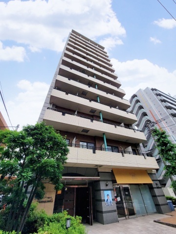 建物外観　外観タイル張りです