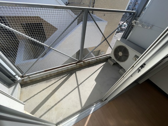 バルコニー　※別部屋の写真です