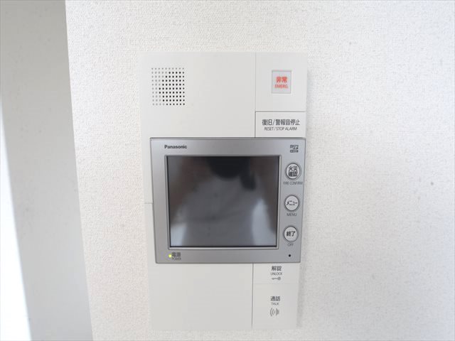 セキュリティ　TVモニター付インターホン完備