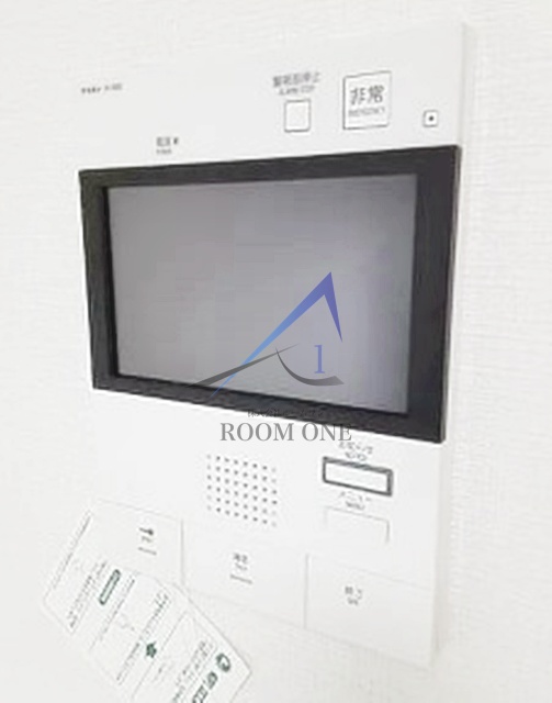 セキュリティ　モニター付きインターホンです。