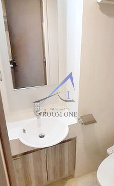 洗面設備　洗面台です。