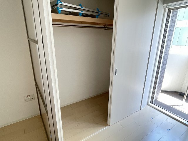 収納　たっぷりとした収納スペースです