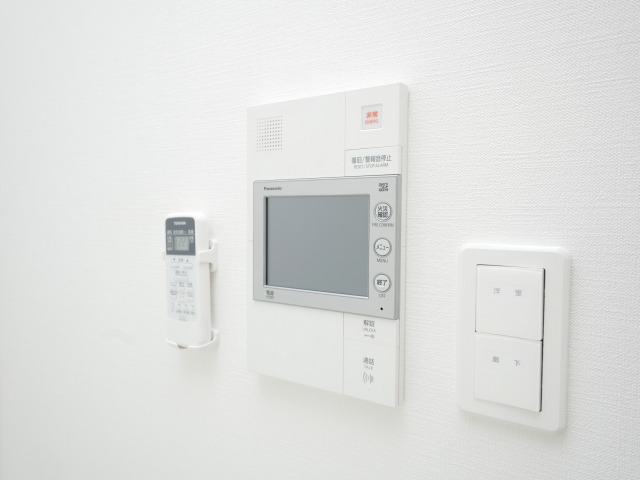 セキュリティ　モニター付きインターホンです
