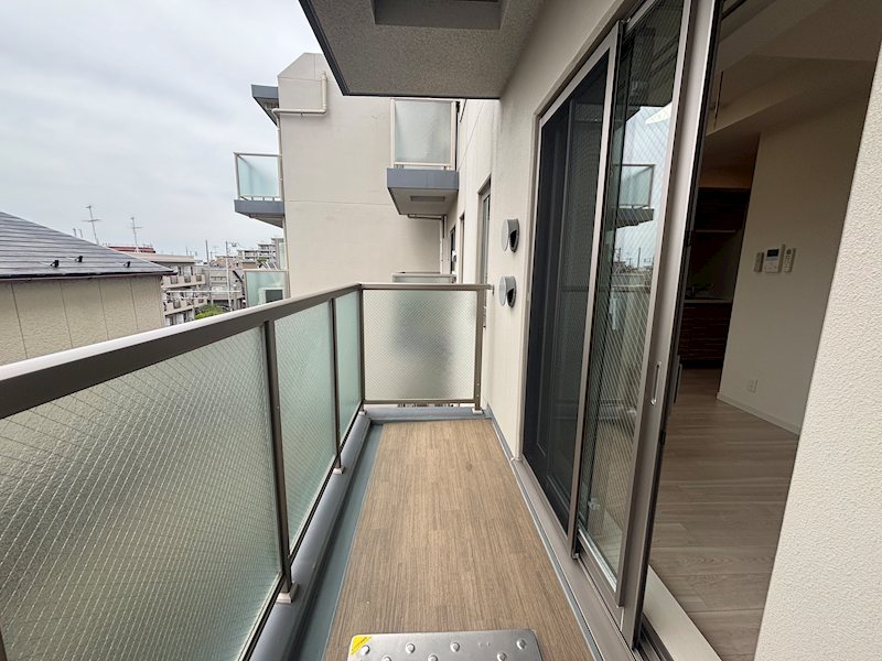 バルコニー　※写真は別部屋です。