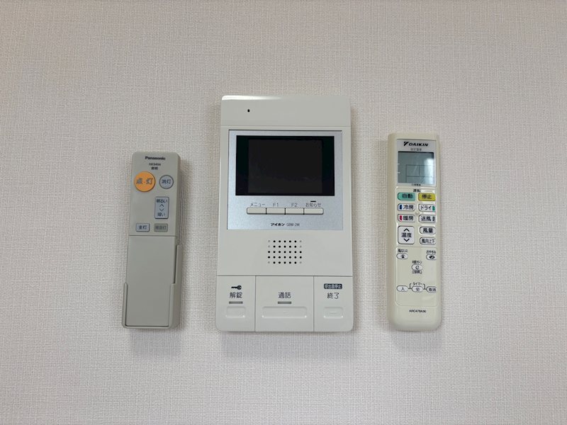 セキュリティ　※写真は別部屋です。