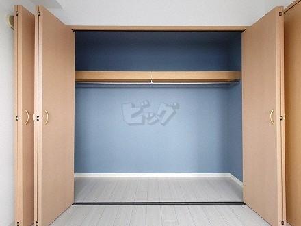 収納　広めのクローゼット完備♪
