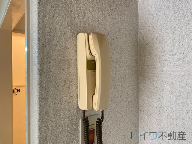 セキュリティ　インターホンです