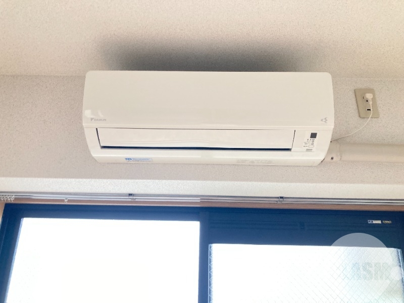 その他設備　エアコンは欠かせません♪
