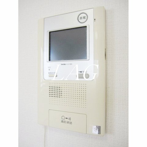 セキュリティ　モニター付インターホンです。