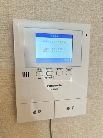 セキュリティ　画像は別号室。ご参考にどうぞ