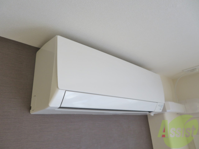その他設備　エアコンがあらかじめついています。夏も冬も快適です。