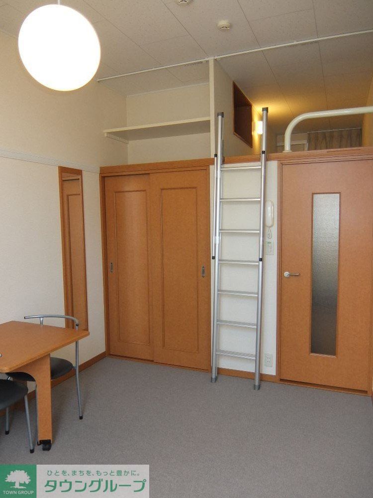 収納　ロフト付きのお部屋です
