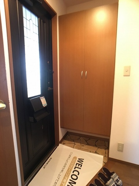 玄関　トールサイズのシューズボックス