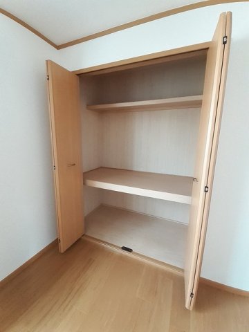 収納　十分な収納スペースがあります