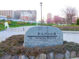 公園　汐入公園（公園）まで497m