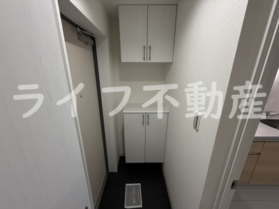 玄関　明るい玄関です