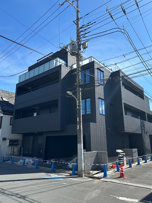 建物外観　現在建築中