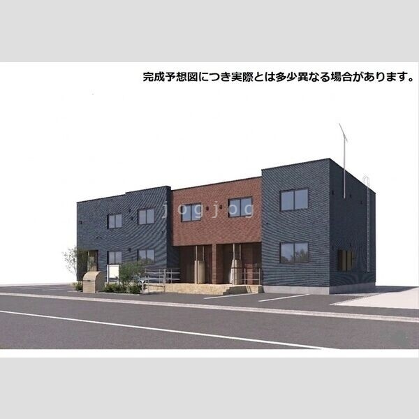 建物外観　完成予想パース