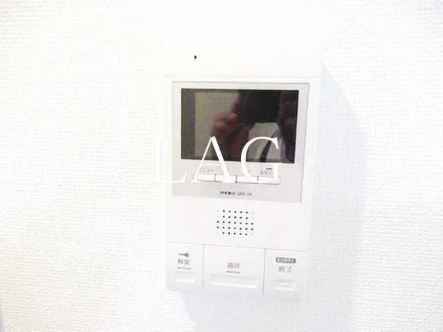 セキュリティ　モニター付きインターホンです。