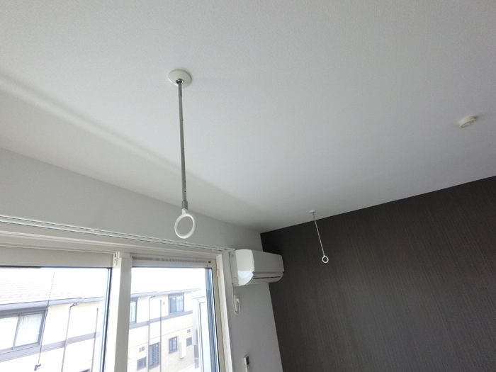その他設備　室内物干し