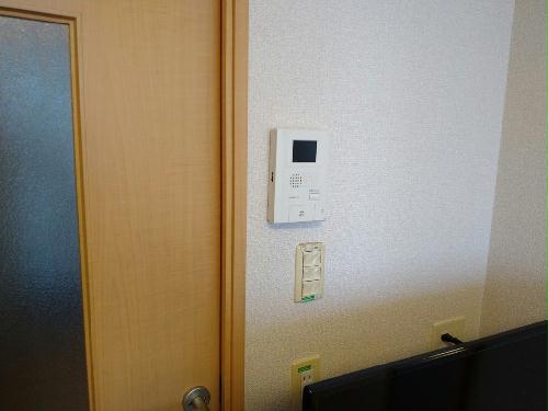 セキュリティ　モニターホン標準設置