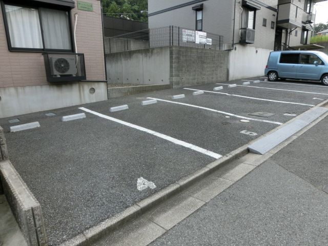 駐車場　敷地内の駐車場です。
