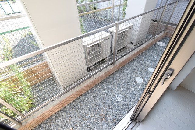 バルコニー　テラス付き♪