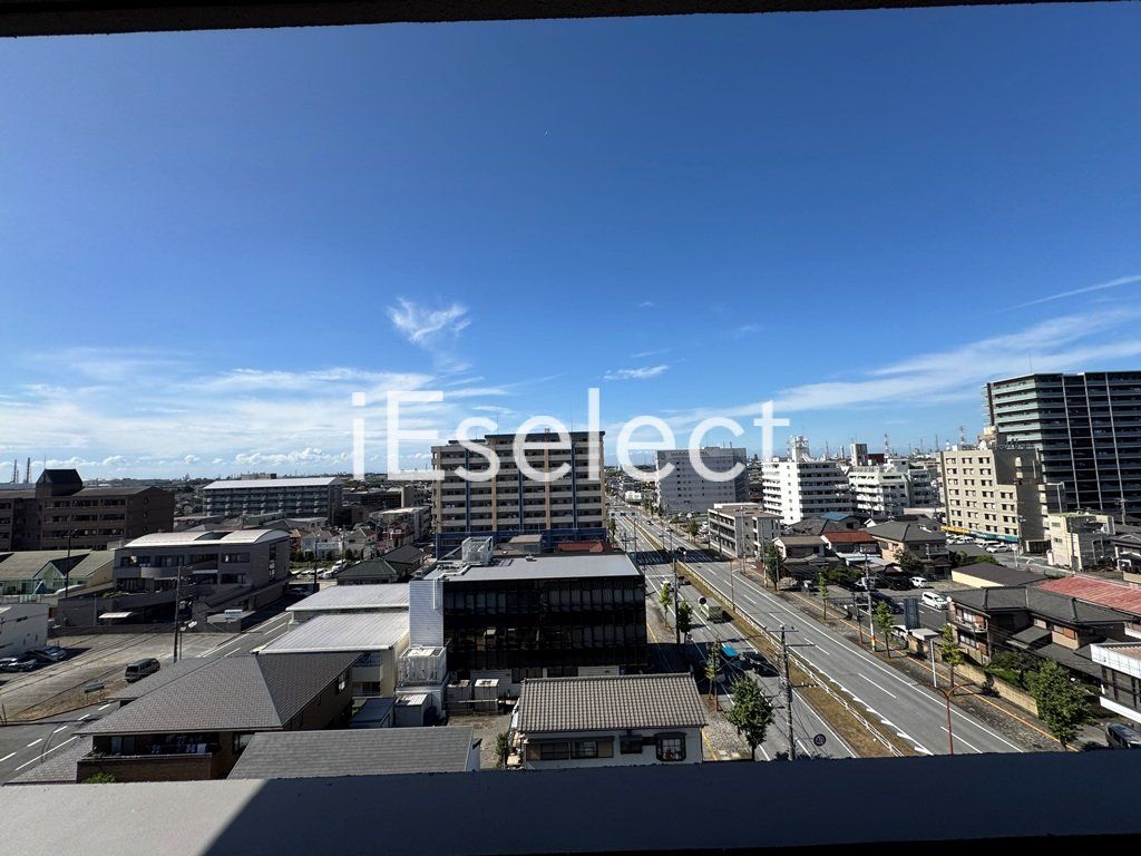 眺望　8階からの眺望です。