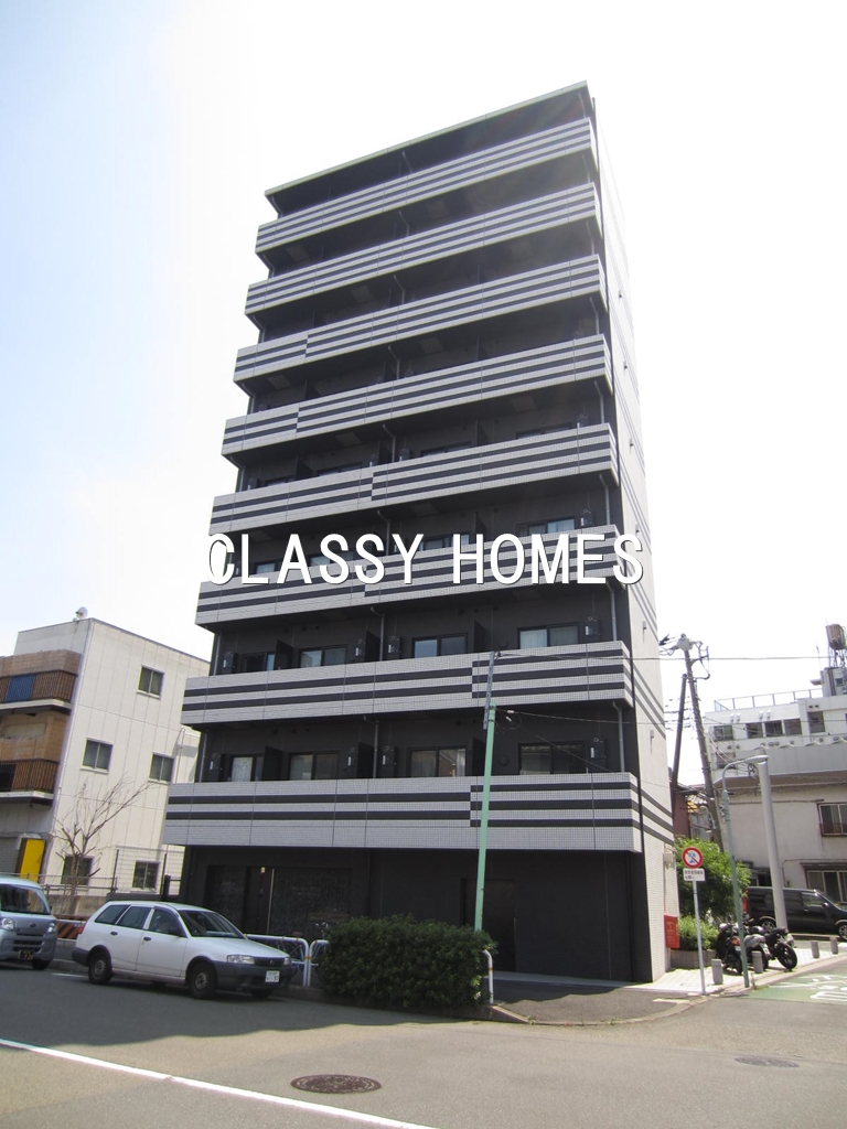 建物外観　2012年3月竣工　分譲賃貸マンション：外観