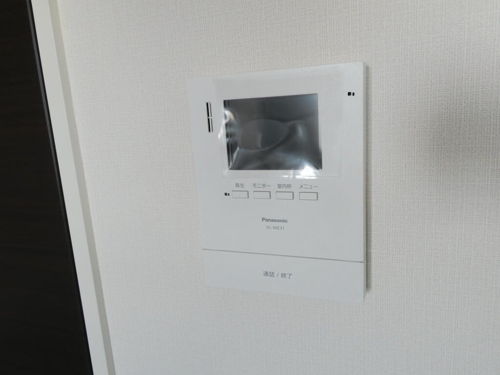 セキュリティ　室内写真・動画・パノラマは同物件中部屋のものです。