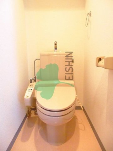 トイレ　清潔感のあるトイレです。