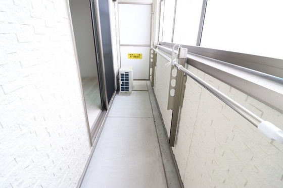 バルコニー　※別部屋の写真です