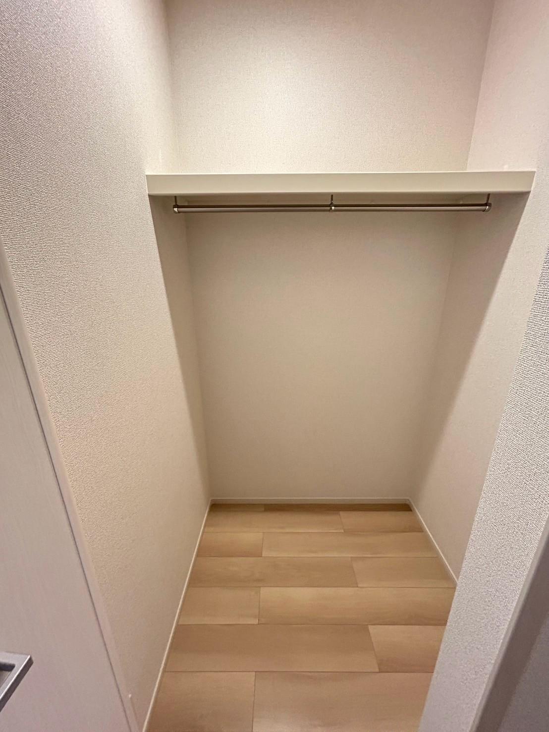 収納　ウォークインクローゼット