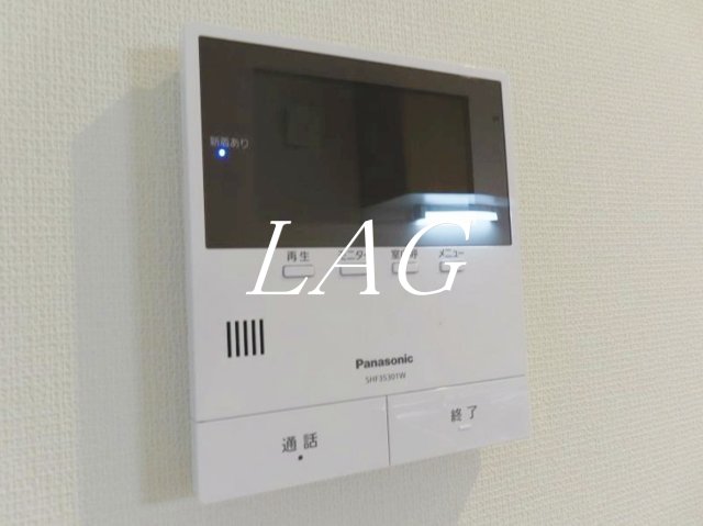 セキュリティ　モニター付きインターホンです。