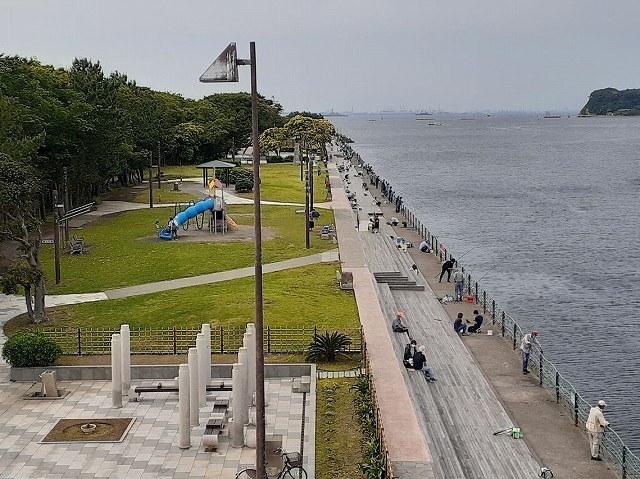 公園　海辺つり公園（公園）まで645m