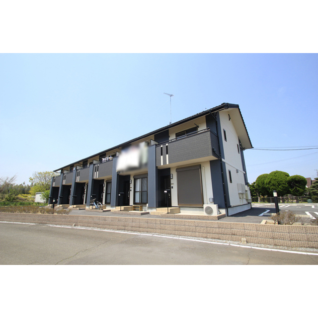 建物外観　のどかな環境にシックが外観のアパート