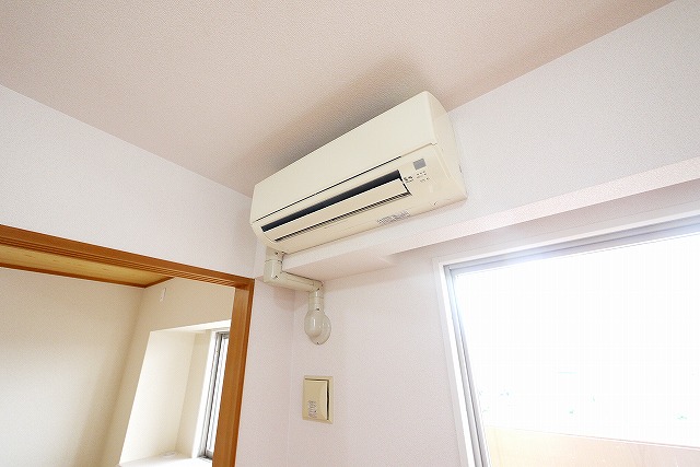その他設備　エアコンも完備。