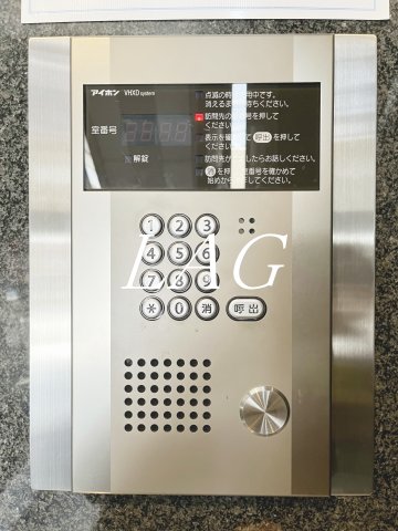 セキュリティ　オートロックです。