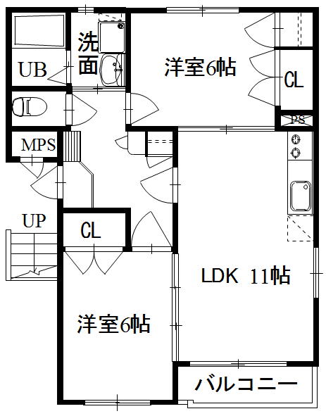 UI・YAMATOの間取り写真
