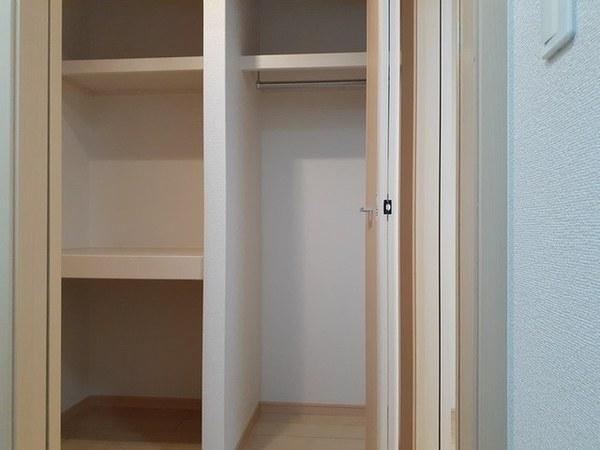 収納　クローゼット！