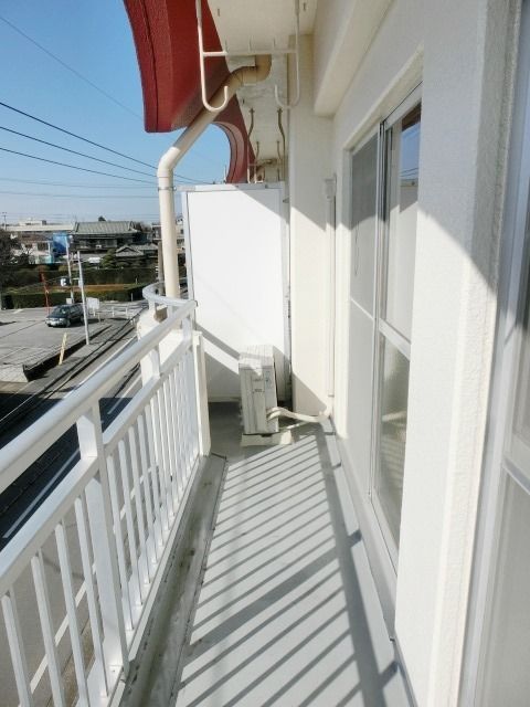 バルコニー　日当たりのいいバルコニーです