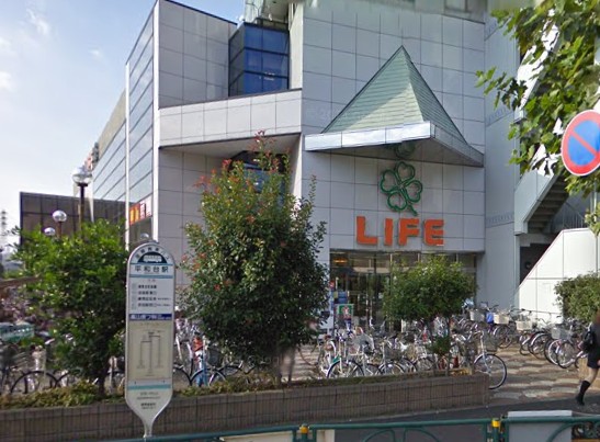 スーパー　ライフ　平和台店（スーパー）まで623m