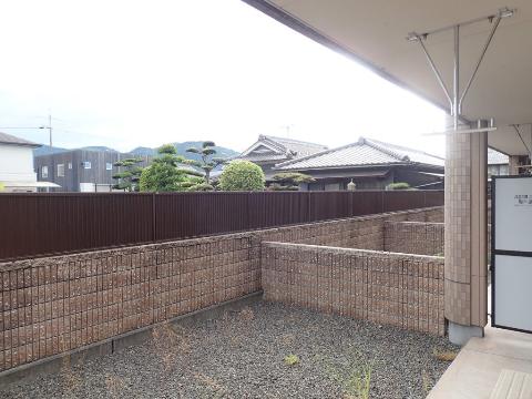 庭　広々とした専用庭