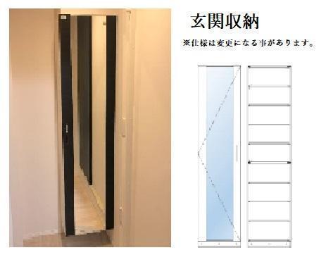 玄関　完成パース