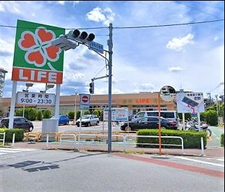 スーパー　ライフ 前野町店（スーパー）まで241m