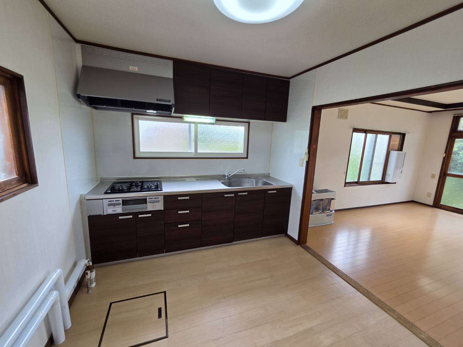 栗沢町北斗戸建のキッチン写真